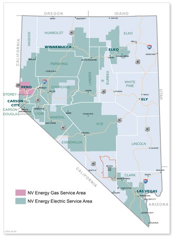 Nv Energy Power Outage Map - Table Rock Lake Map