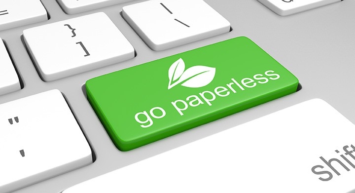 go paperless