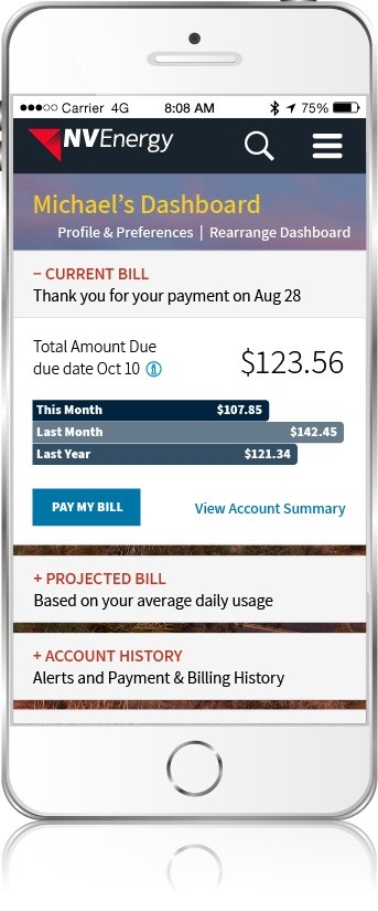 Pay By Credit Card Nv Energy